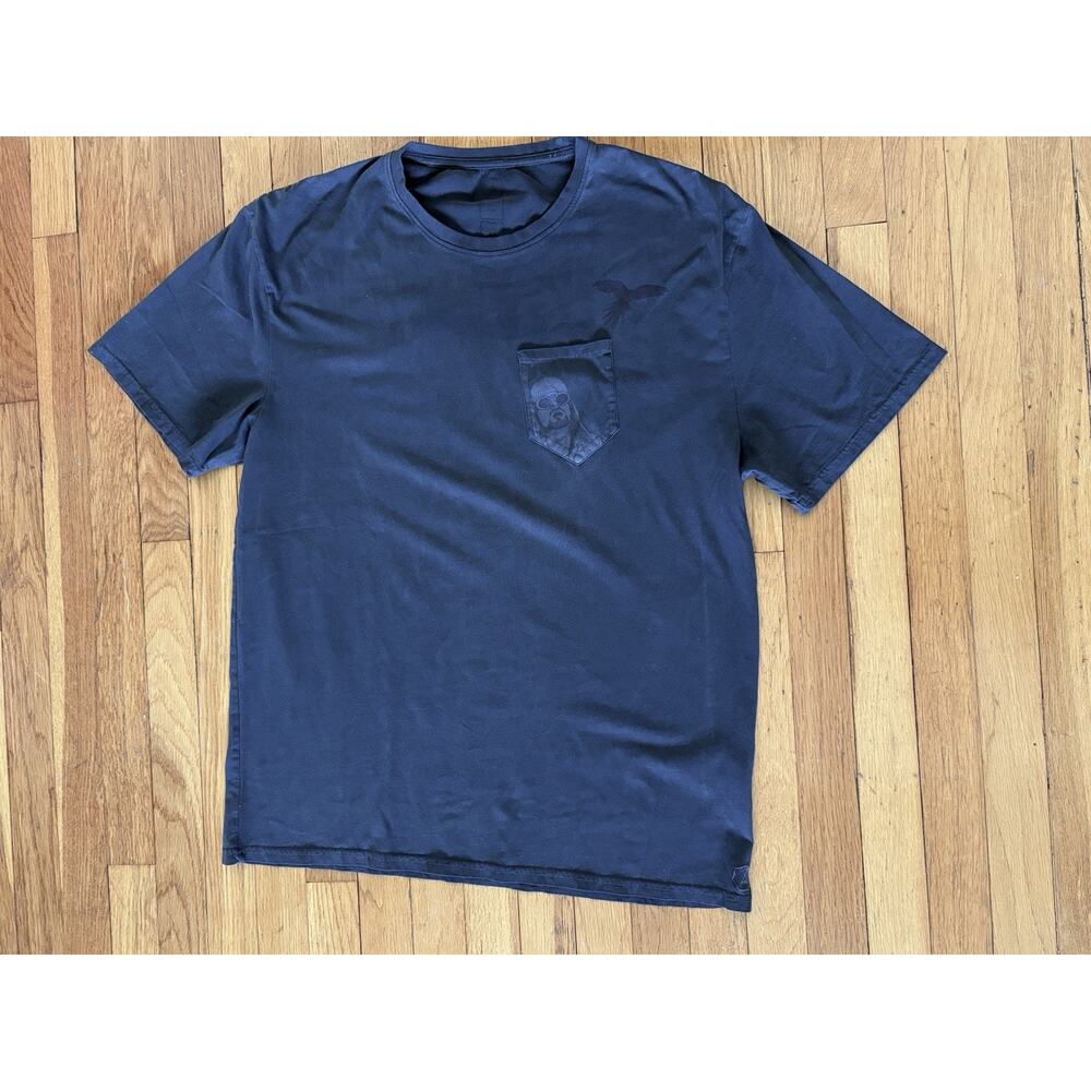 Alchemist Hold Fast 2018 Kurt Cobain Pocket Tee XL Vintage Wash Black, USA Made
